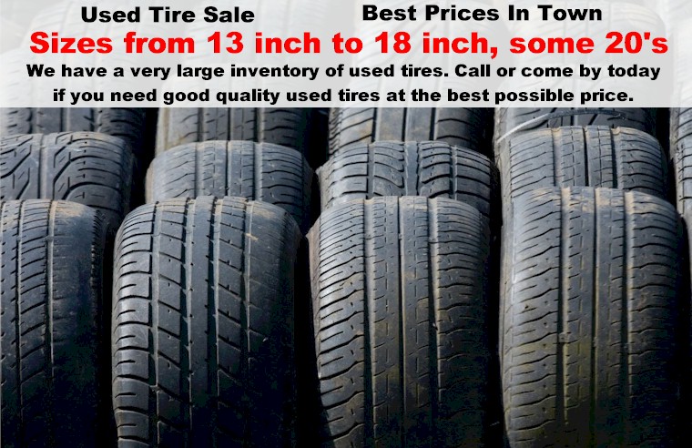 Used store tire prices